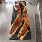 800usd Resin Wood Professional Kfsee Dining Table(no leg)
