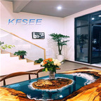 600usd Brilliant For Your Kfsee Resin Dining Table(no leg)