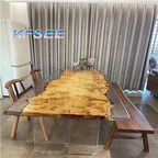600usd Brilliant For Your Kfsee Resin Dining Table(no leg)