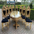 4500usd with 6 chair For Future Home Castle Simple Day Kfsee Dining Table