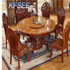3000usd with 6 chair For Future Home Castle Simple Day Kfsee Dining Table
