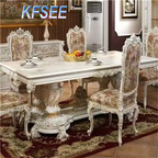 4500usd with 6 chair For Future Home Castle Simple Day Kfsee Dining Table