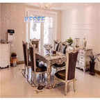 3500usd with 6 chair Amazing Castle Simple Day Kfsee Dining Table