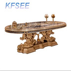 2500usd Sweet Romantic ins Castle Simple Day Kfsee Dining Table