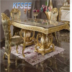 3000usd Sweet Romantic ins Castle Simple Day Kfsee Dining Table