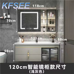 250usd 120cm length ins Cool Europe Kfsee Bathroom Cabinet(no mirror)