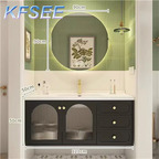 250usd 120cm length ins Warm Day Kfsee Bathroom Cabinet(no mirror)