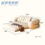 500usd 230cm length For You Living Room Kfsee Sofa Bed