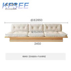 700usd Future Solid Wood Living Room Kfsee Sofa Furniture