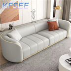 700usd 180cm length Three Seat Luxury Home Kfsee Sofa Furniture
