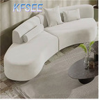 400usd 210cm length Curve 3 Seater Kfsee Sofa Furniture
