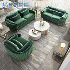 1100usd 1+2+3 Combination Living Room Velvet Kfsee Sofa Furniture