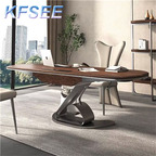 2000usd 140cm length Designer Luxury Kfsee Office Table Desk