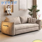 300usd 180cm length Luxury Style Sleeper Minimalist Kfsee Sofa Bed