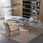 1100usd 180cm length Kawaii Luxury Kfsee Office Table Desk