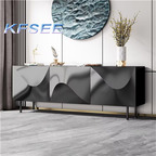 750usd 160*45*85cm Wave Simple Gorgeous Kfsee Cabinet Sideboard