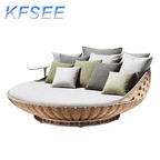 600usd Swing Bed Minshuku Kfsee Rattan Furniture