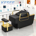 150usd Professional Black Cool Kfsee Shampoo Chair