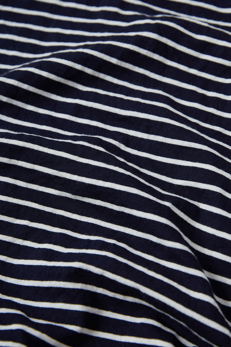 French Striped Sailor short-sleeved T-shirt-5