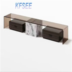 900usd 200*45*32cm Marble Minshuku Kfsee TV Cabinet