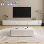 450usd Kfsee 200cm length TV Cabinet and 70+57cm length Coffee Table
