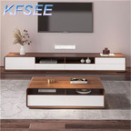 400usd Kfsee 200cm length TV Cabinet and 70+57cm length Fashion Coffee Table