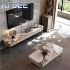 500usd Kfsee 200cm length TV Cabinet with 120cm length Fashion Coffee Table