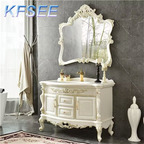 900usd 180cm length Super Luxury Kfsee Bathroom Cabinet with mirror