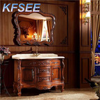 700usd 180cm length Luxury Kfsee Bathroom Cabinet with mirror