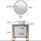 450usd 80cm length Future Super Kfsee Bathroom Cabinet