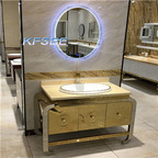 500usd 90cm length Interesting Cool Kfsee Bathroom Cabinet