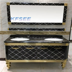 800usd 150cm length Princess Kfsee Bathroom Cabinet