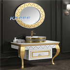 650usd Wonderful 100cm length Princess Kfsee Bathroom Cabinet