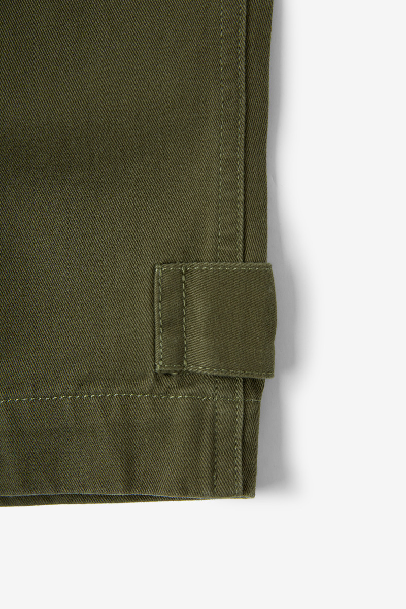 Japanese Cotton Twill U.S. Military Baker Pants,unisex-5