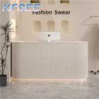 180usd 100*60*100cm Fashion ins Kfsee Reception Table Desk Cashier