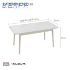250usd 150-180cm length Adjustable Your Kfsee Dining Table