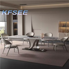 560usd 180*90*75cm in love Luxury ins Kfsee Dining Table