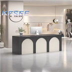 300usd 180*50*100cm Kfsee Countryside Salon Reception Table Arch