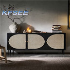 400usd 160*35*80cm Rattan Kfsee Sideboard Cabinet