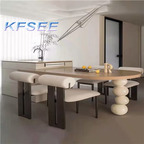 1000usd 140+80cm length Simple Kfsee Dining Table
