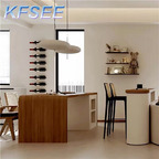 1000usd 140+120cm length Simple Kfsee Dining Table