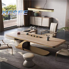 2500usd 200cm length Simple Kfsee Tea Dining Table