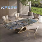 700usd 180*90*75cm Convenient Big House Luxury Kfsee Dining Table