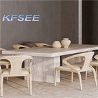 1500usd 180*90*75cm Luxury in love Kfsee Dining Table Minshuku