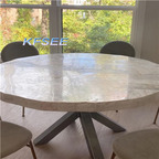 1000usd 120cm Round Luxury ins Kfsee Dining Table