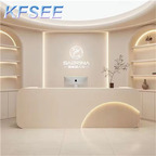 250usd 120*60*100cm Beauty Spa Wonderful Kfsee Cashier Reception Table