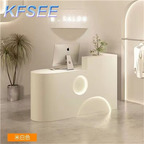 250usd 120*60*100cm Spa Truth Kfsee Cashier Reception Table