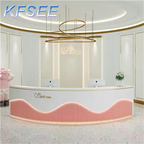 250usd 120*60*100cm Minshuku Kfsee Salon Reception Table