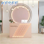 300usd 120*60*100cm Cloth Store Kfsee Salon Reception Table