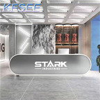 350usd 120*60*100cm Reception Table Desk Minshuku Spa